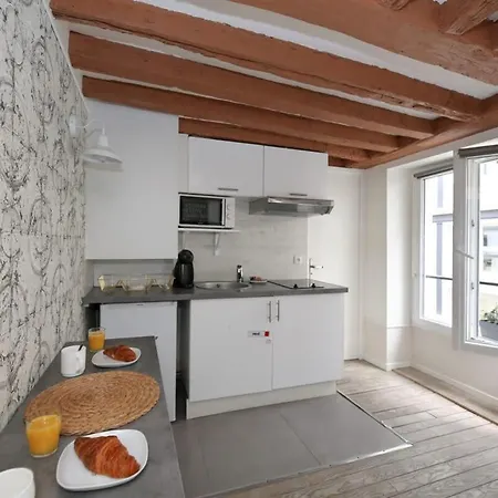 公寓 Parisien 20m2 En Face Du Musee Grevin - 2p *